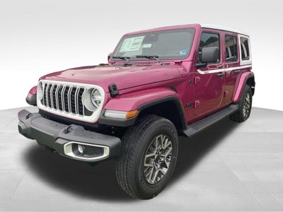 2026 Jeep Wrangler Sahara White Top Package