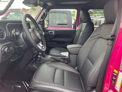 2026 Jeep Wrangler Sahara White Top Package