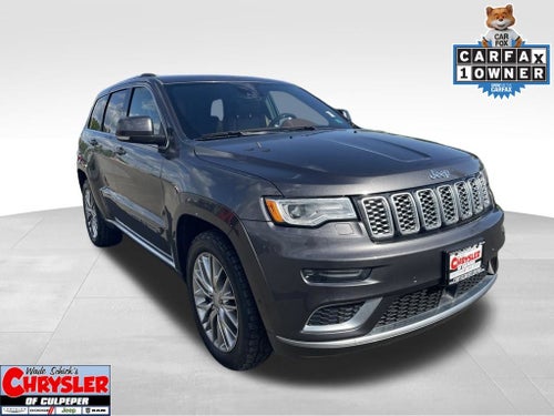 2017 Jeep Grand Cherokee Summit
