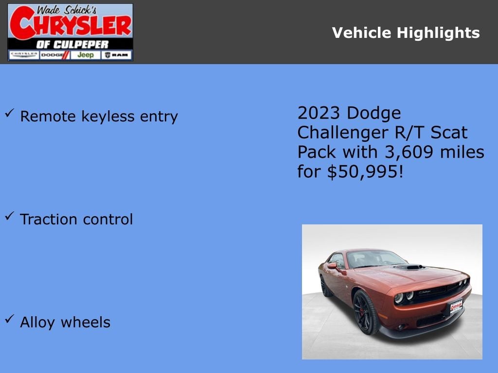 2023 Dodge Challenger R/T SCAT PACK SHAKER