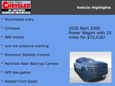 2026 RAM 2500 Power Wagon