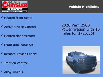 2026 RAM 2500 Power Wagon